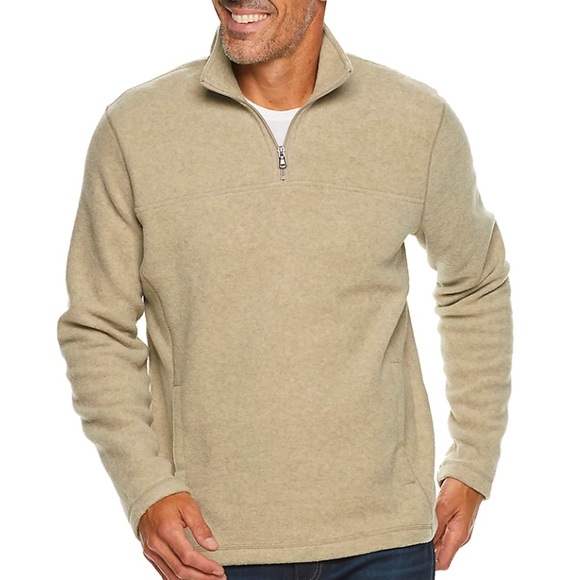 Mens Croft Barrow Fleece Quarter Zip 